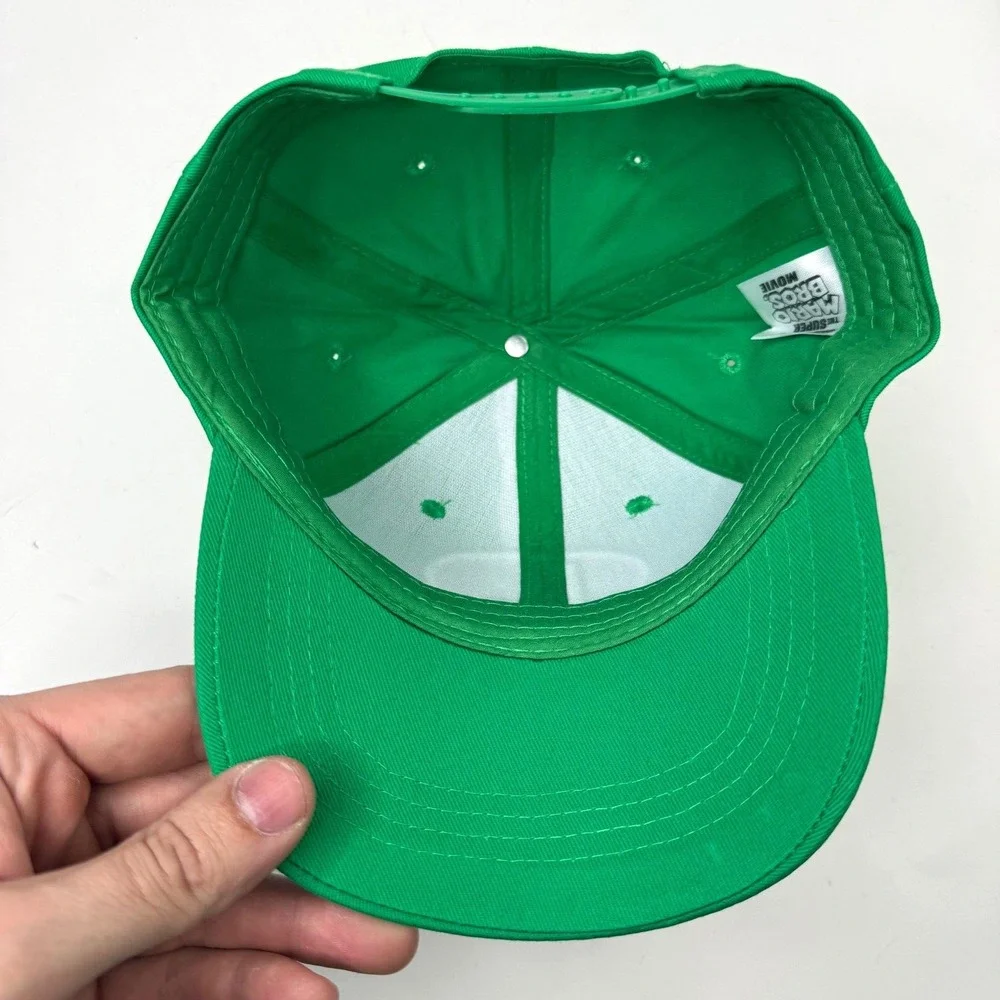 Super Mario Bros Movie (2023) Luigi Green Baseball Hat Promotional Cap‎